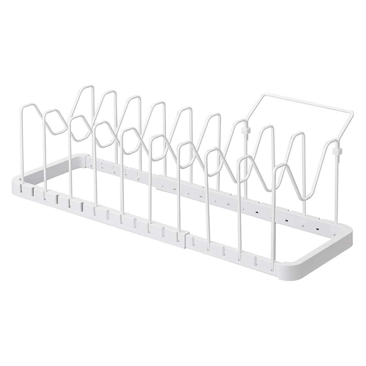 Yamazaki Ausziehbarer Topf- & Pfannen-Organizer TOWER (Kunststoff, Metall) (3840)