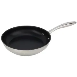 Cosy&Trendy Bratpfanne – GEMÜTLICH & TRENDIG – KLASSISCH – Edelstahl – Ø 24 cm – Antihaftbeschichtung, Pfanne + Kochtopf