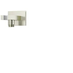 Steinberg Serie 135 Brause-Wandhalter, mit integriertem Brauseanschlussbogen, 1351667BN, Farbe: Brushed Nickel