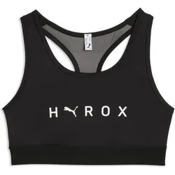 Puma Damen Fitness / Workout BH BH Da W PUMA x HYROX MID BRA, Größe XS in Schwarz Schwarz
