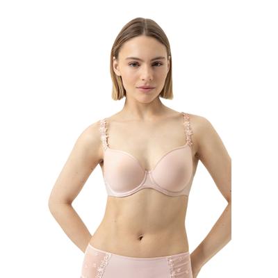 Bügel-BH MEY "PRETTY JOAN", Damen, Gr. 85, Cup B, rosa (blossom), Obermaterial: 77% Polyamid, 23% Elasthan, BHs Bügel-BH, Full-Cup, multicolor-Trägerstickerei