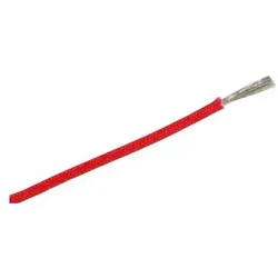 RS PRO, Kabelleitung, Umweltbeständige Leitungen / 1,5 mm2 Kupfer verzinnt, Rot Silikongummi isoliert, 25m (25 m)