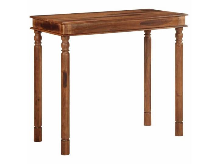 Table de bar 120x60x107 cm bois massif d'acacia table de pub table haute table de tabouret de bar table de bar de 4102367