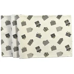 Sander, Tischdecke, Columbia 130 x 130 dunkelblau (130 x 130 cm)