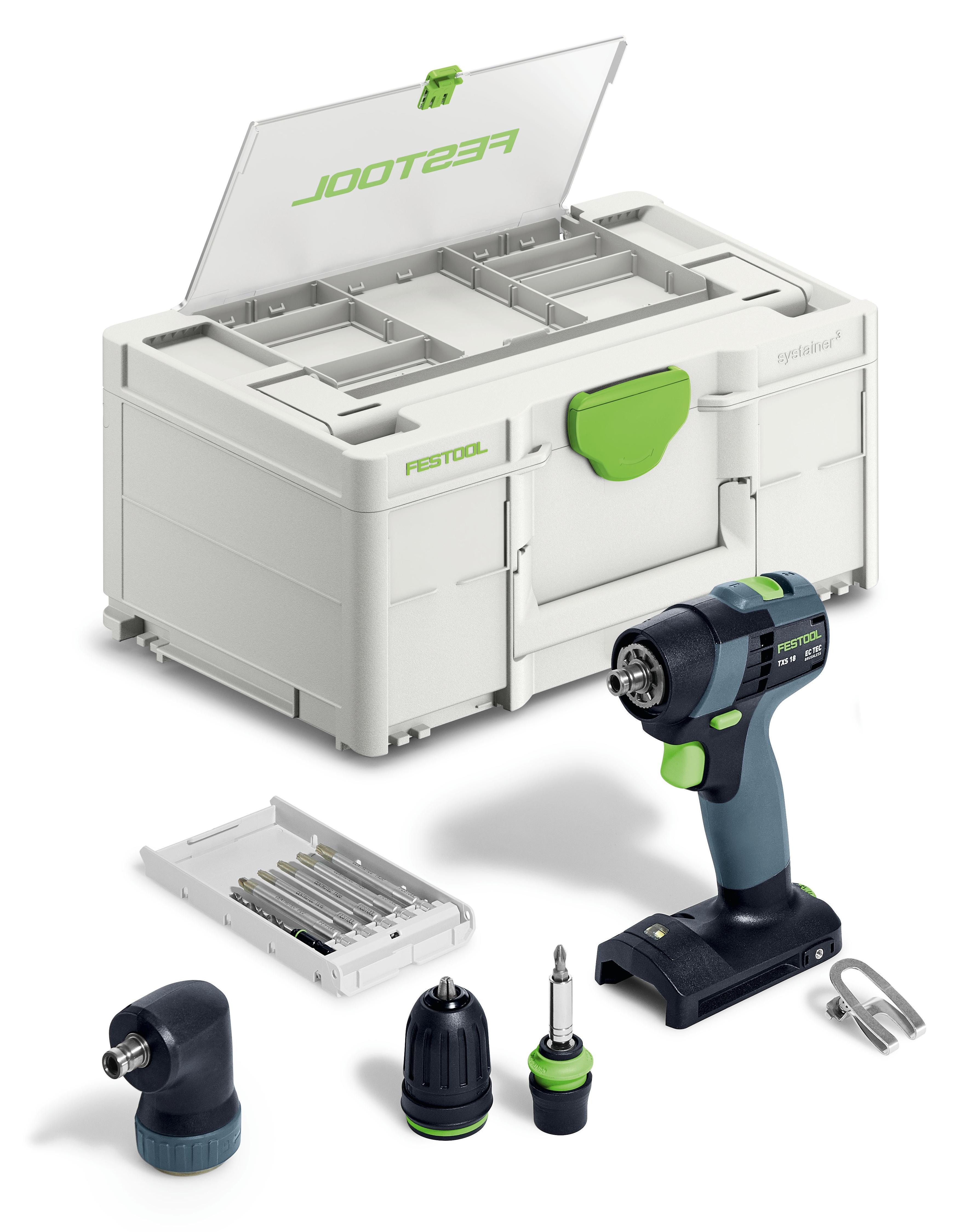 Festool Akku-Bohrschrauber TXS 18-Basic-Set | 577335