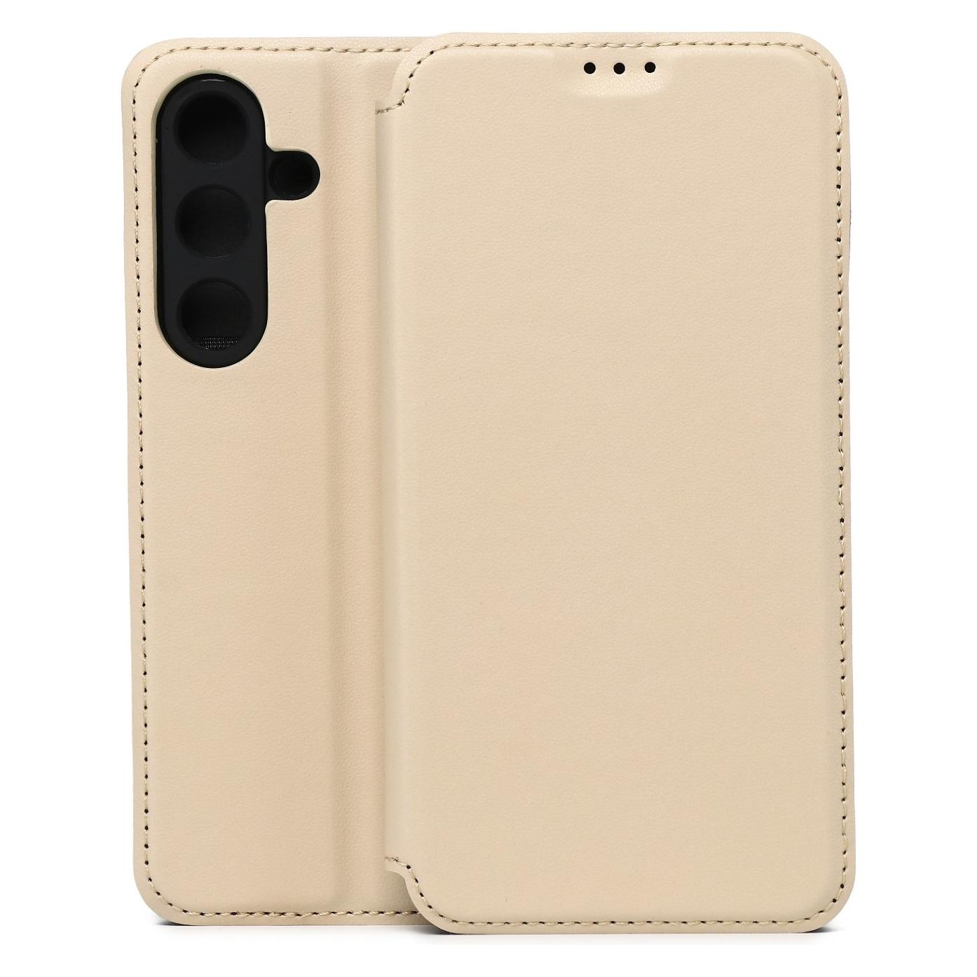 OEM Smart-Touch-Hülle für das Samsung Galaxy S24 in Beige (Samsung Galaxy S24) (GSM278136)