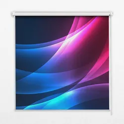 INNENROLLO - Fensterrollo - Rollo - 140x140 cm - Farbenfrohe Animation