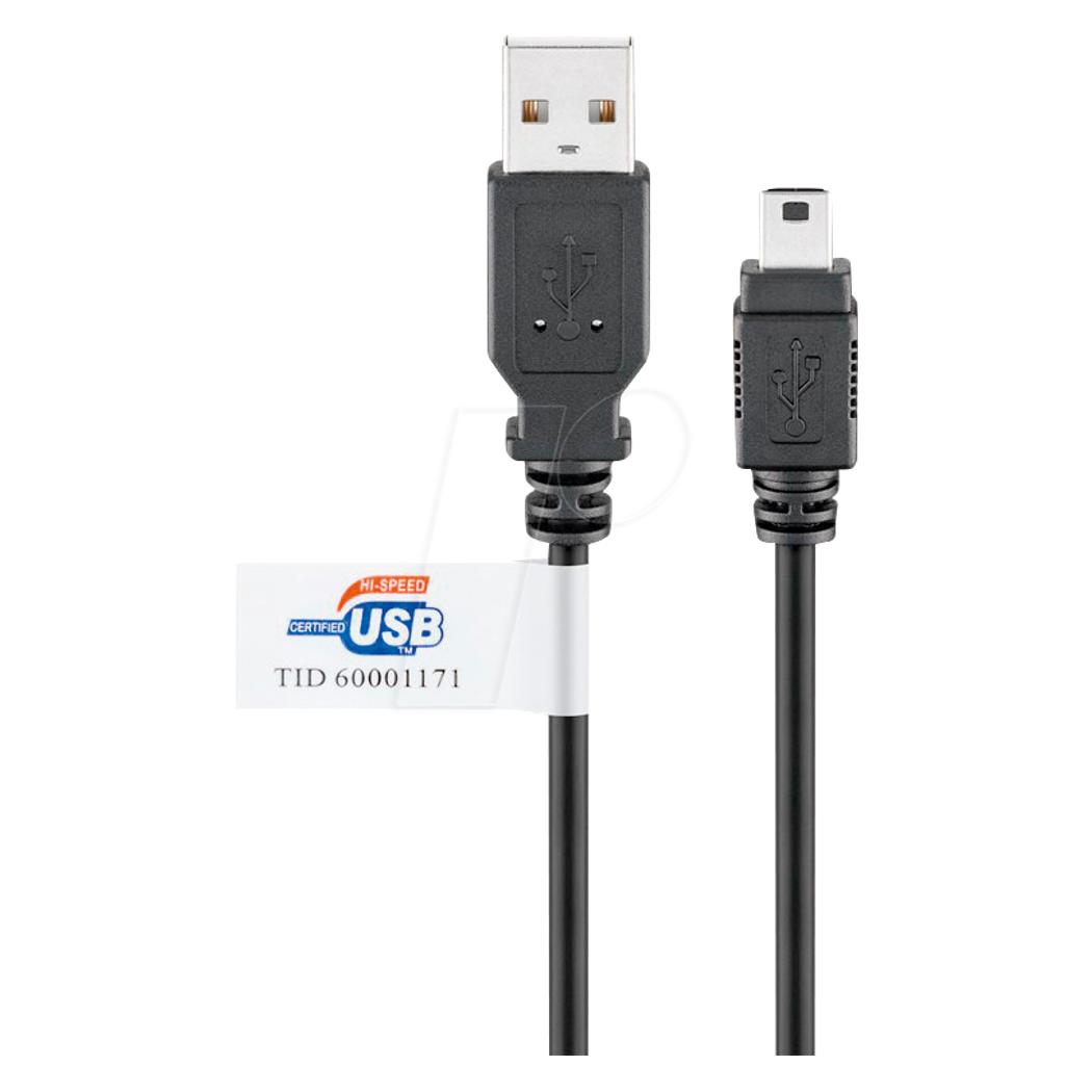 Goobay USB-Kabel (3 m, USB 2.0) (93903)
