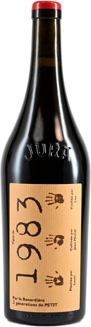 Renardière Vino tinto Domaine de la Vignes 83 Ploussard 2023.