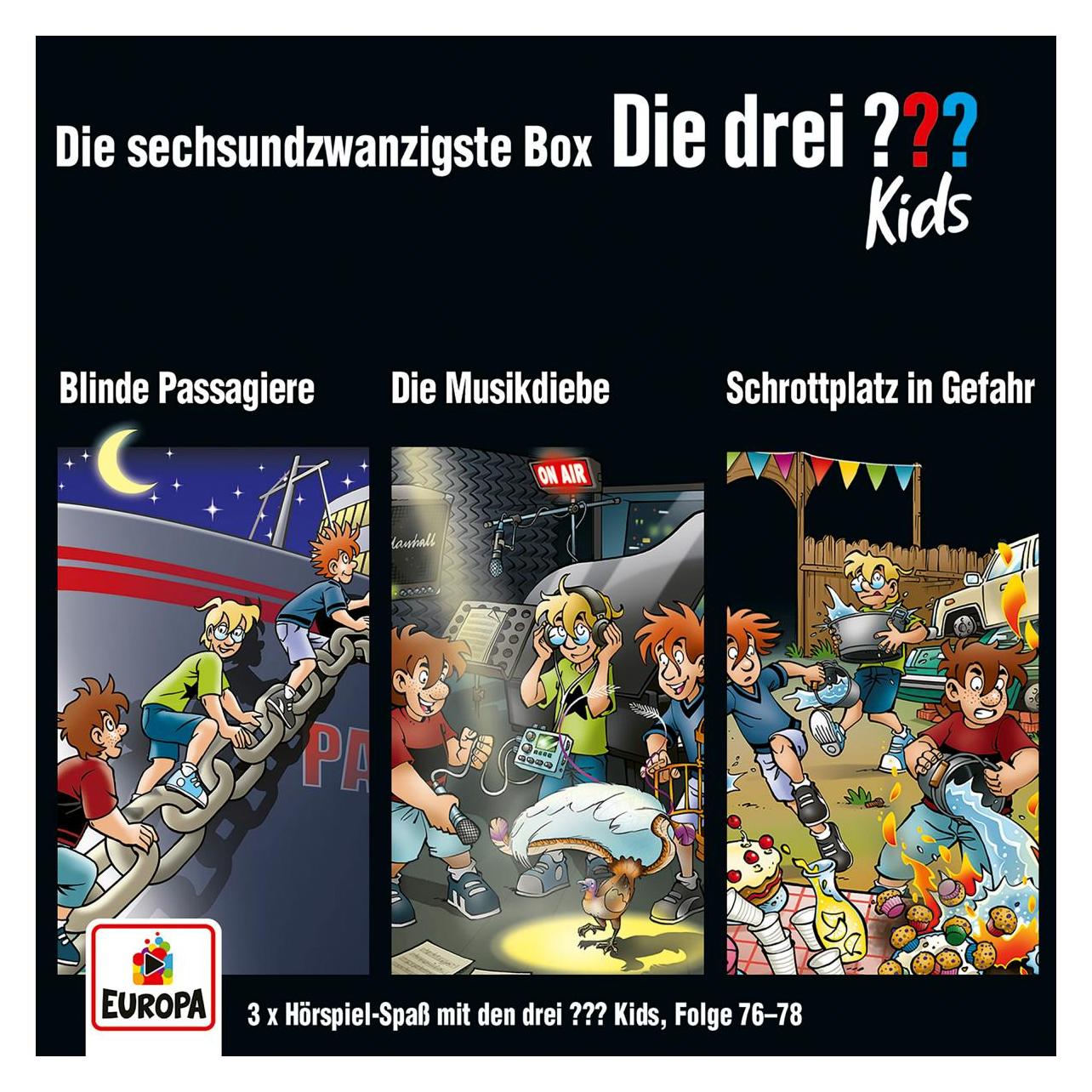 United Soft Media Die drei??? Kids 26. 3er Box - Folgen 76-78 (Deutsch) (43105202)