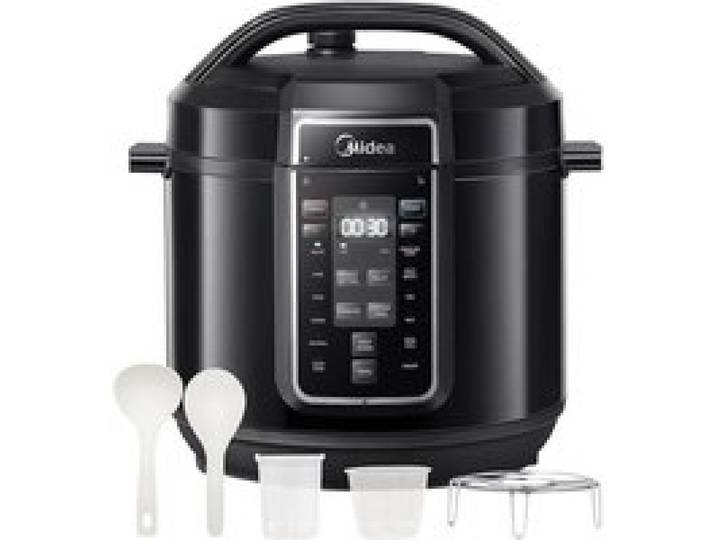 Autocuiseur électrique - MIDEA - Midea Autocuiseur Rapide 9‑en‑1 - 6 L - Minuterie 24h - 10 sécurités