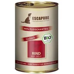 Hund Nassfutter - Rinder Gulasch 400g