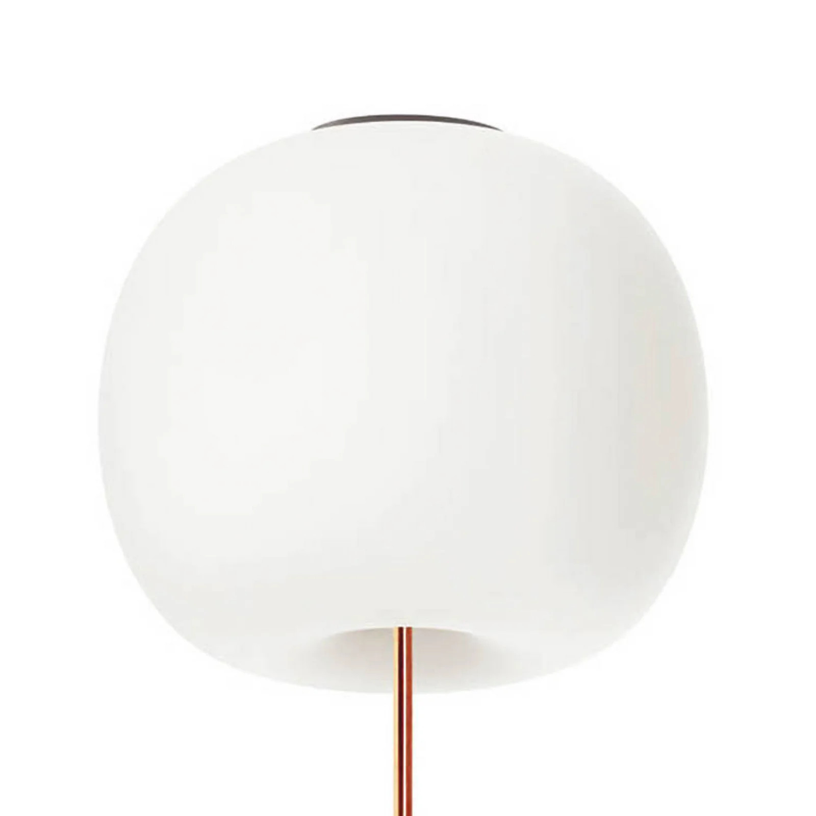 KDLN Kushi XL Plafondlamp Copper - Designer Glas - Rond