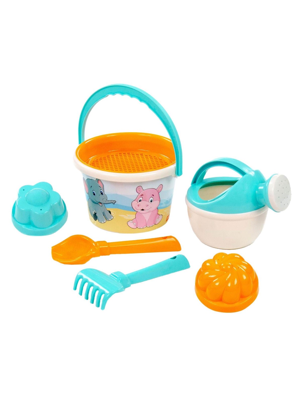Cavallino Toys Cavallino Safari Bucket Set 7 pieces.