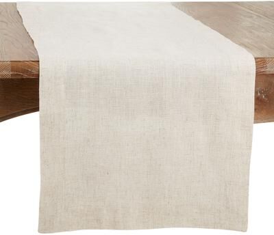 Saro Lifestyle Plain Table Runner