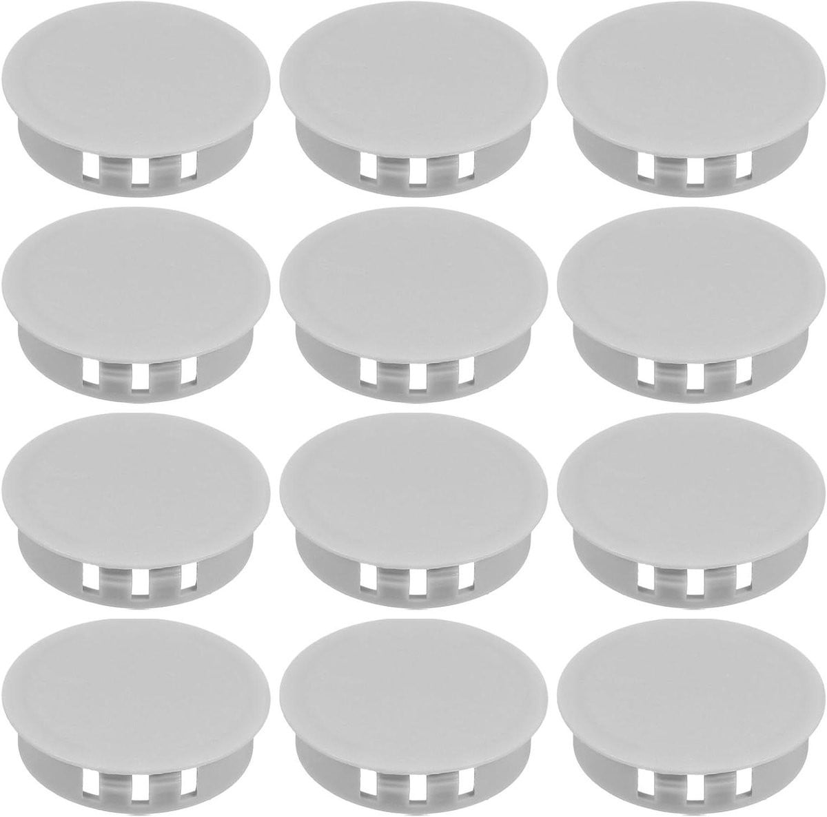 Grijs Plastic Gatpluggen Schroefkapjes Afdekpluggen 42 mm