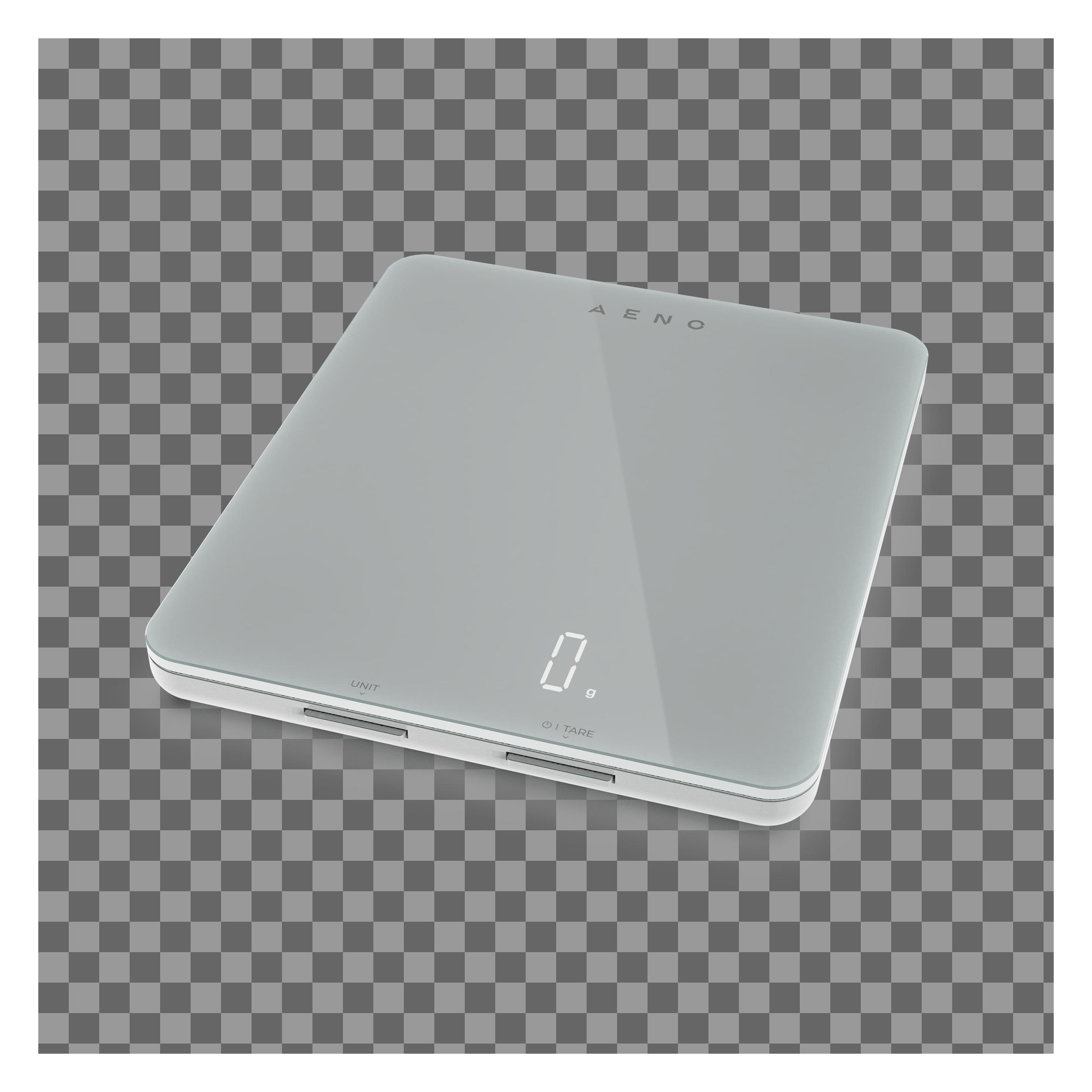 Aeno smart kitchen scaleMin/Max load: /8kgDimensions: 8mmBluetooth version: 4.2PID: wuimqx21 (AKS0001S)