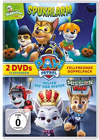 Paw Patrol - Spukalarm & Mission Paw (DVD) - Preis vom 11.10.2026 03:10:56 h