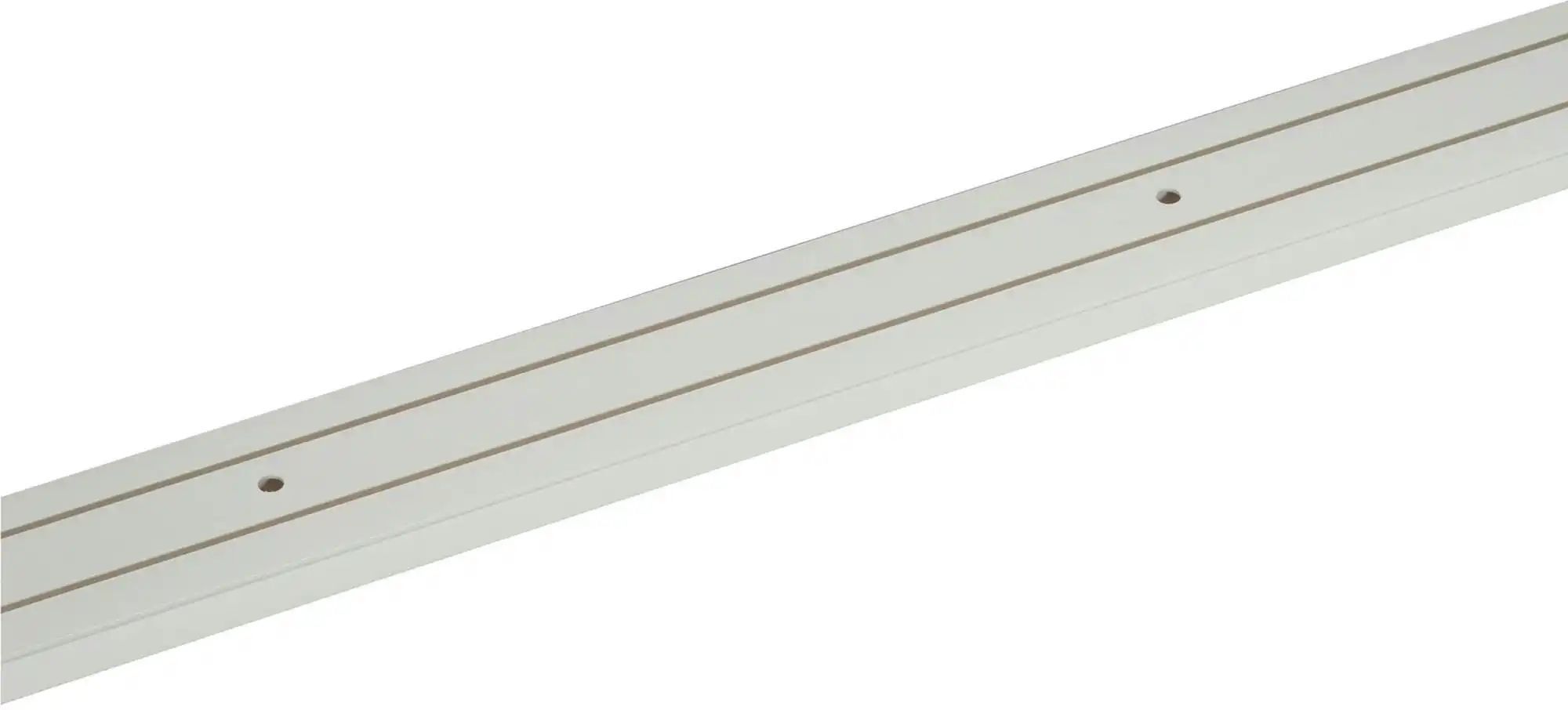 Mydeco Vorhangschiene 2-Lauf   ¦ weiß ¦ Kunststoff ¦ Maße (cm): B: 7,6 H: 1,7