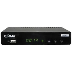 Comag SL 65 T DVB-T2 Receiver inkl. Freenet TV (DVB-T2), TV Receiver, Grau, Schwarz