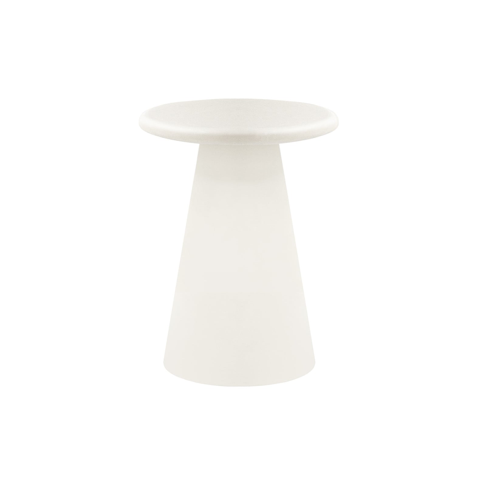 Kick Collection bijzettafel Sil - Wit - Betonlook