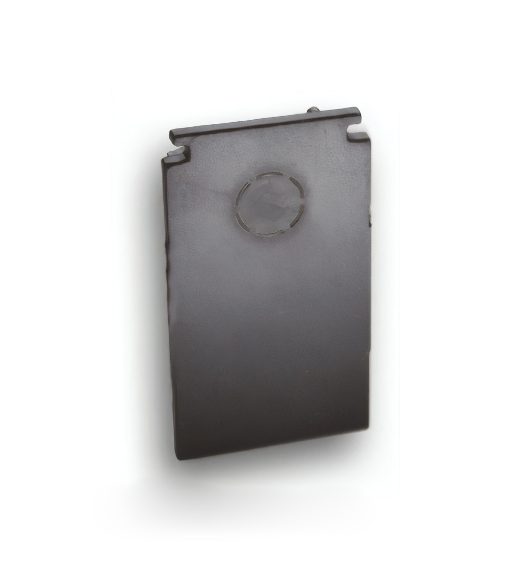 Powergear 48V diepprofiel eindkap, zwart (PRO-DN132-B)