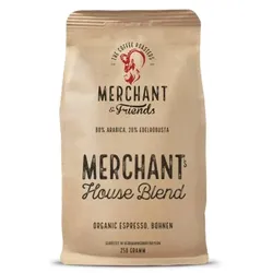 Merchant & Friends Merchant ́s House Blend ganze Bohne bio 250g