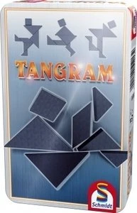 Schmidt MBS Tangram in Metalldose Geschicklichkeitsspiel