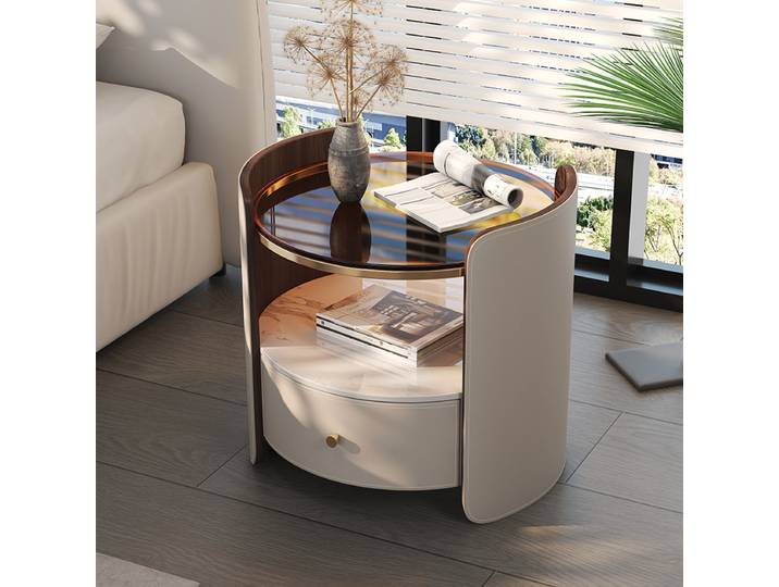 Table De chevet nordique De luxe, tiroirs De rangement esthétiques, Table De chevet italienne, moderne et Simple, meubles De chambre à coucher