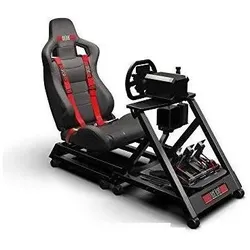 Next Level Racing GT-track Cockpit Simulator NLR-S009, Sim Rig, Schwarz