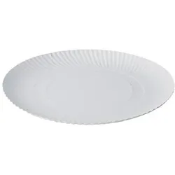 Papstar, Einweggeschirr, Papp-Teller "pure", rund, 320 mm, weiá, 100er (100x)
