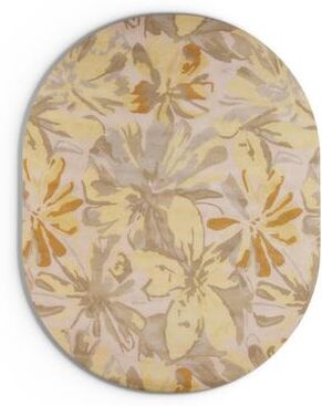 Livabliss Handmade Putty Transitional Floral Wool Area Rug