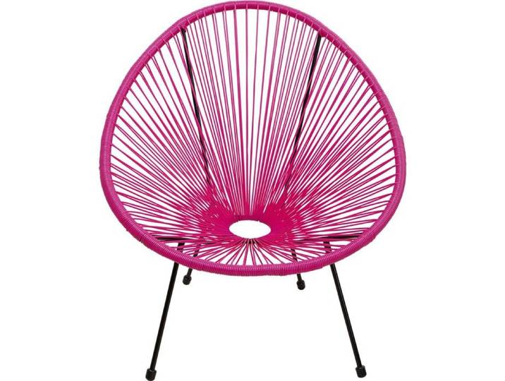 Fauteuil de jardin Acapulco rose Kare Design