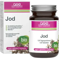 Jod Compact Tabletten (Bio) (120 Stück) - GSE