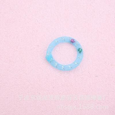 Uplift Essentials Bouncing Sweet Donut Spring Cat Toy sky Blue