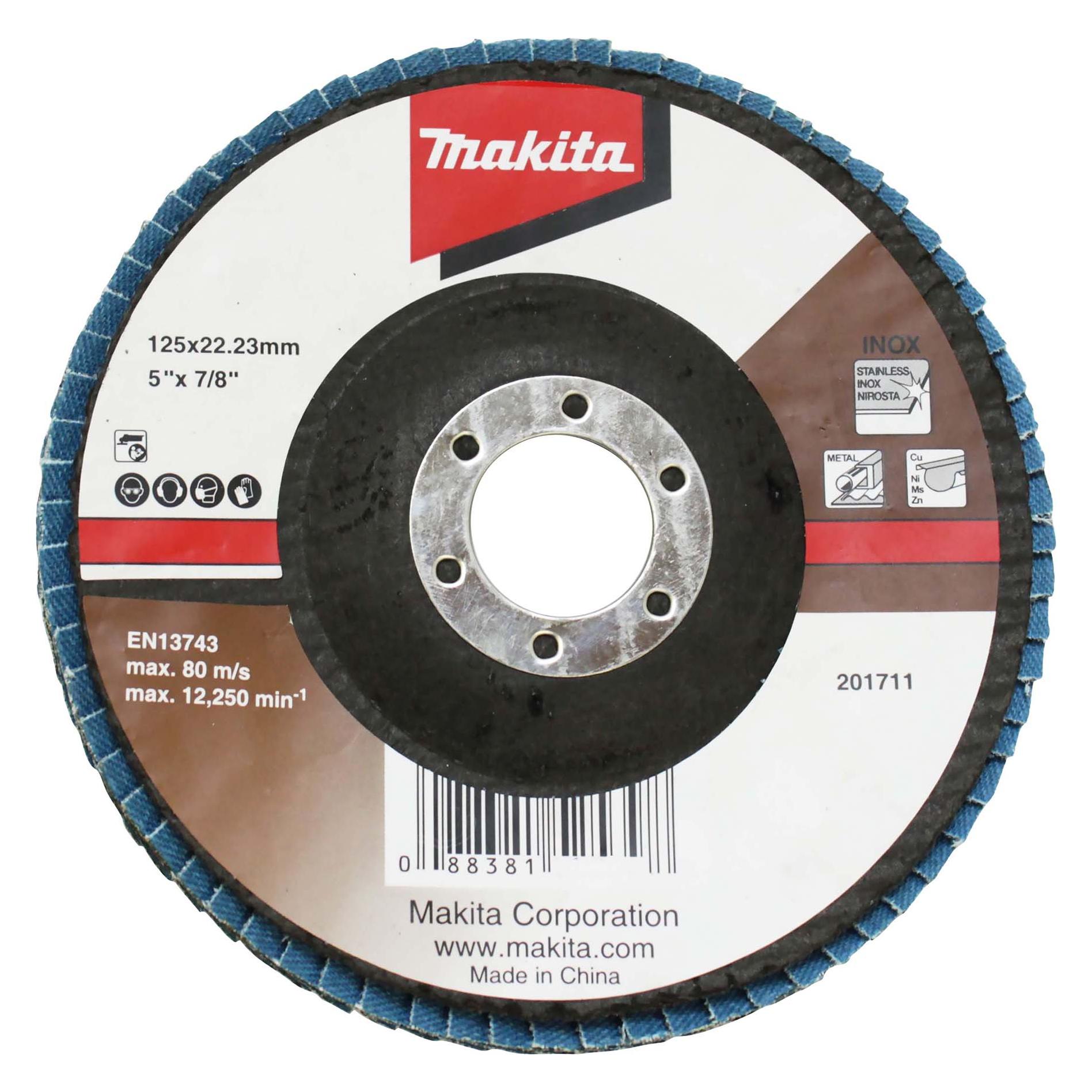 Makita Fächerschleifsch. 125mm Z40 (40) (D-63781)