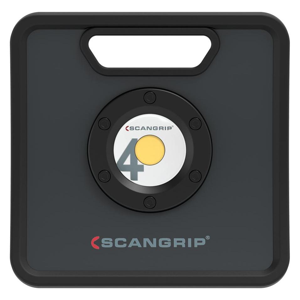 Scangrip COB LED-Arbeitsleuchte 4000 Lumen, NOVA 4K, 03.5440 + 2m Stativ 03.5685 (4000 lm) (47274693)