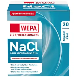 WEPA Inhalationslösung NaCl 0,9% 20X5 ml