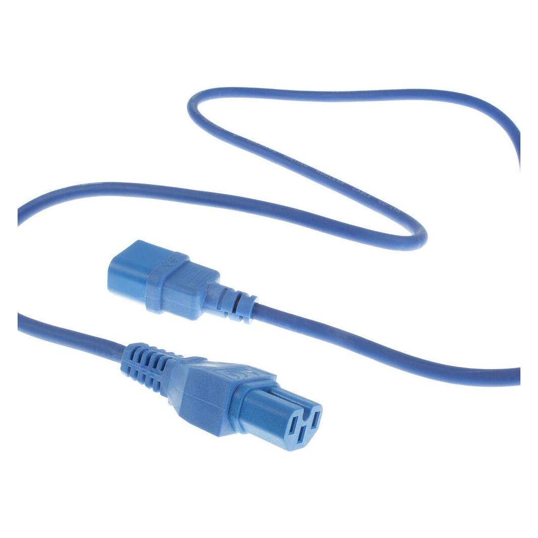 ACT Powercord C14 - C15 blue 3 m (3 m) (AK5337)