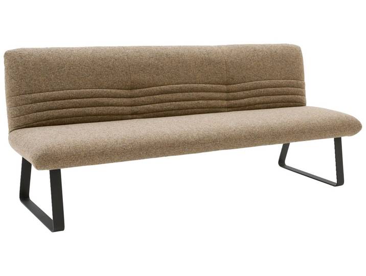 Dieter Knoll Sitzbank MIGUEL, karamel, Stoff
