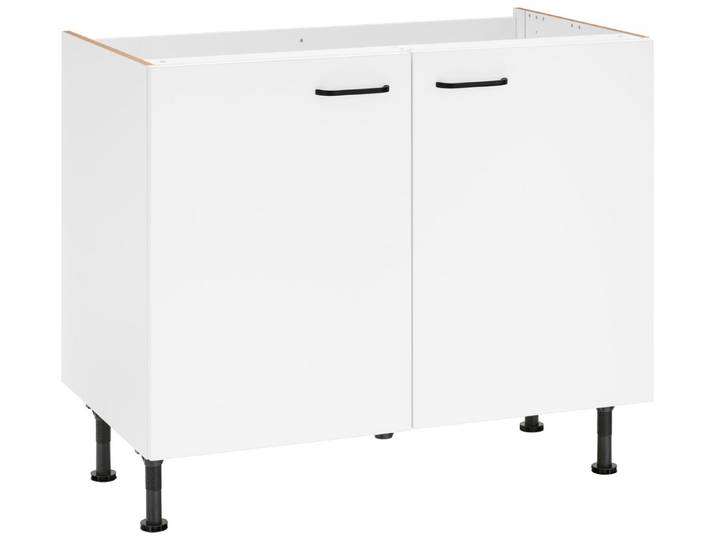 OPTIFIT Spülenschrank Elga mit Soft-Close-Funktion, höhenverstellbaren Füßen, Breite 100 cm