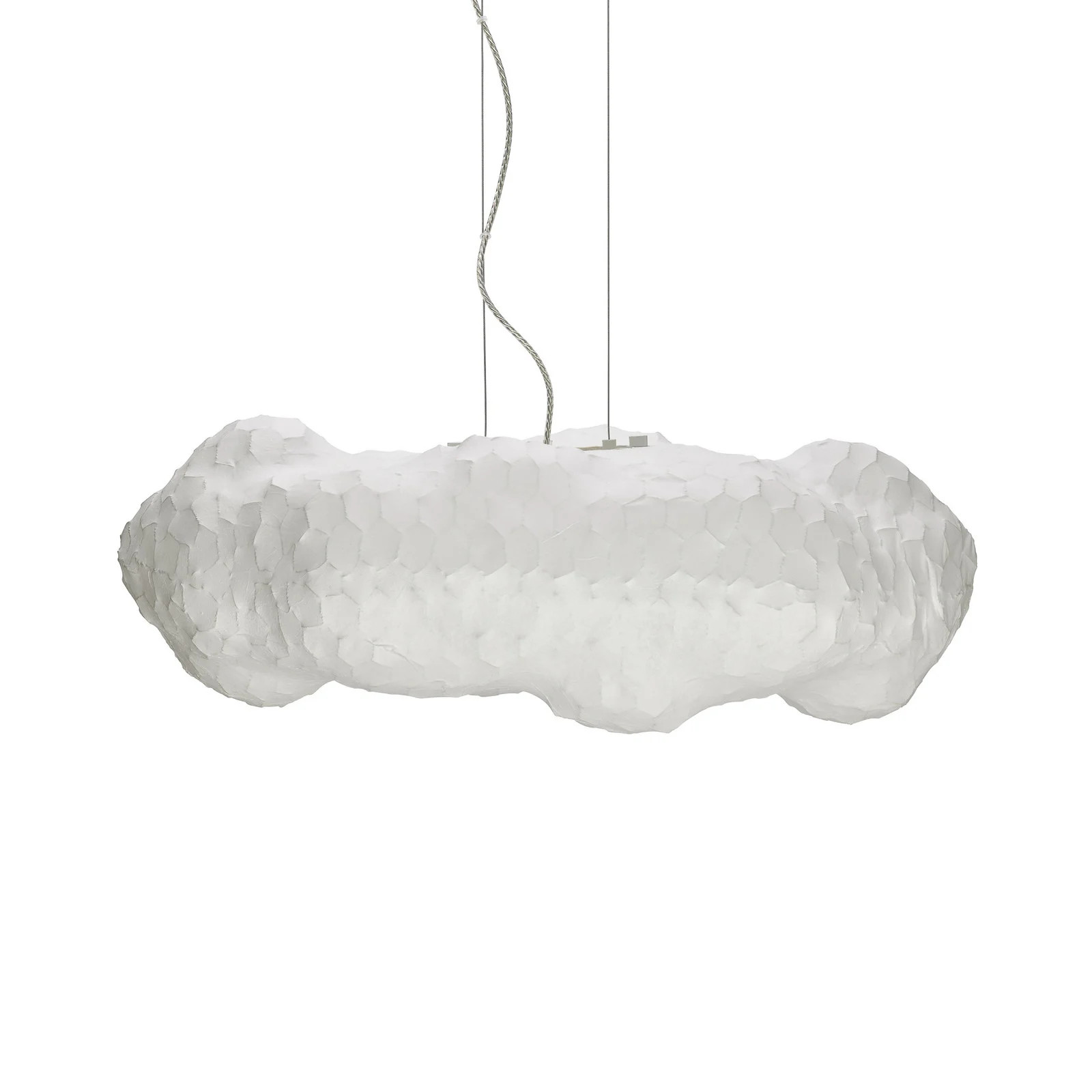 By Rydéns Nuevo hanglamp, wit, polyresin en metaal, E27