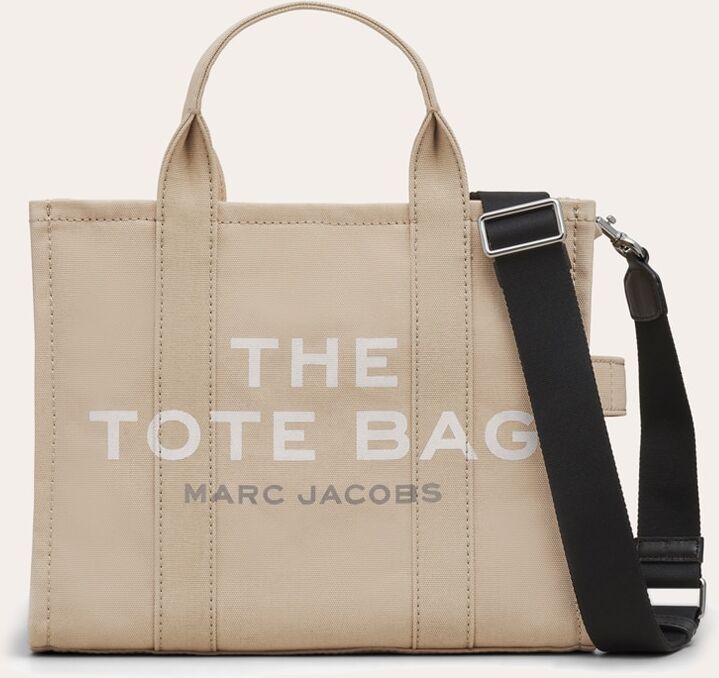 Marc Jacobs Bolso shopping Traveler S de tejido. Beige