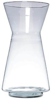BIDK Home "Rianne Mouthblown Recycled Glass Vase Dia 7.5"""
