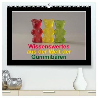 Wissenswertes aus der Welt der Gummibären (hochwertiger Premium Wandkalender 2027 DIN A2 quer), Kunstdruck in Hochglanz