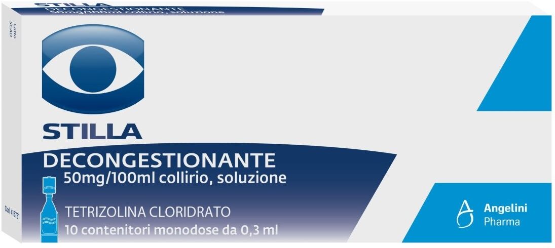 Angelini Acraf Stilla Collirio 0,05% 10 Monodose Sollievo Occhi Irritati