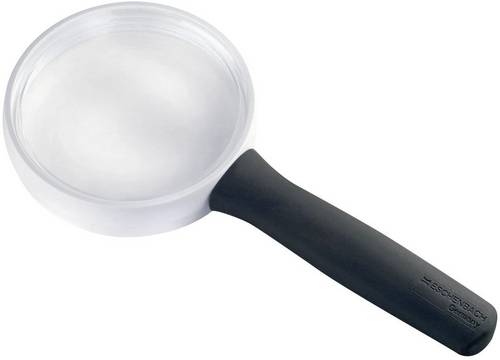 Eschenbach 266875 Handlupe Vergrößerungsfaktor: 2.9 x Linsengröße: (Ø) 75mm Schwarz