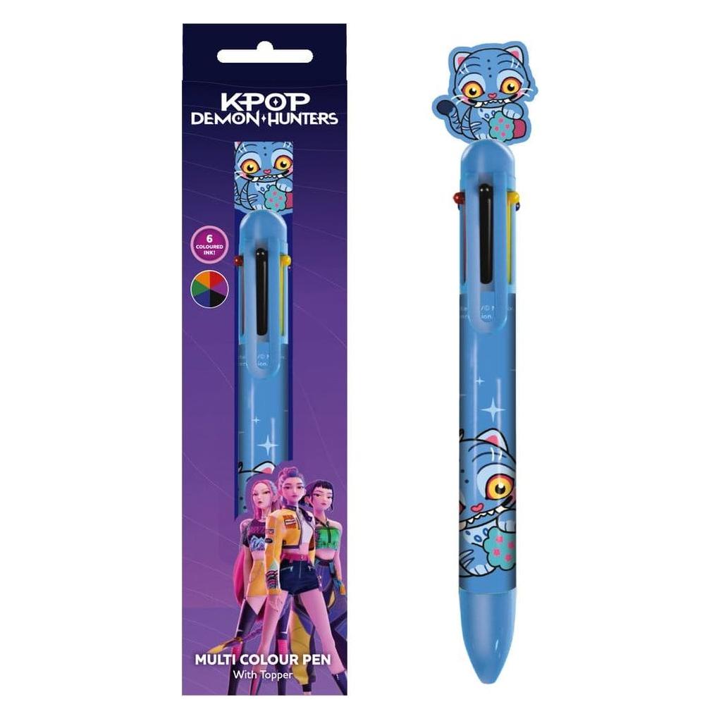 Pyramid KPop Demon Hunters stylo 6 couleurs Derpy Tiger (1x) (SR2511457)