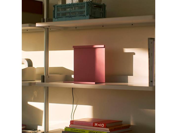 LBM Tischleuchte Luis Pink - HAY - Wohnzimmer - Design - Metall