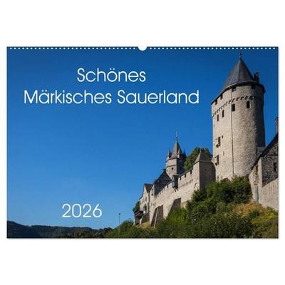 Schönes Märkisches Sauerland (Wandkalender 2026 DIN A2 quer), CALVENDO Monatskalender